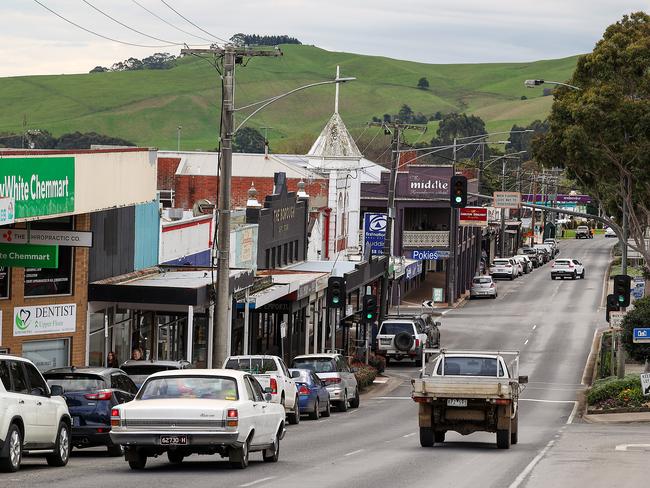 The sleepy town of Korumburra. Picture: Ian Currie