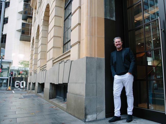 Brett Robinson pictured at Shell House Sydney. Source: Supplied