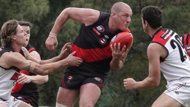 Tom Goodwin in action for Eltham. Picture: Valeriu Campan