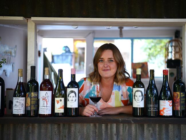 LOC online bottle shop founder Olivia Moore. Picture: Andy Nowell