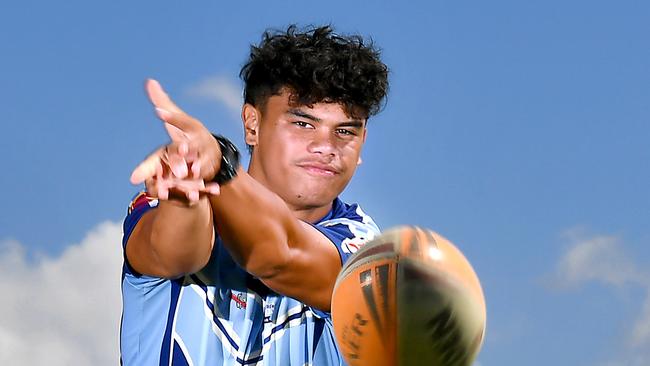 Guy-Visachi Waerehu is an exciting talent for Redcliffe SHS. Picture, John Gass