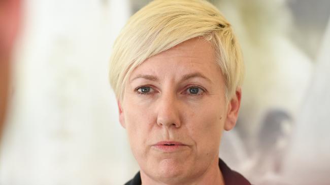 Greens MP Cate Faehrmann has raised issues with sniffer dogs being used.