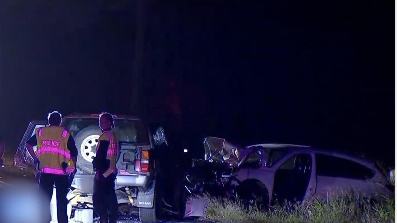 A woman has died and four people have been badly injured following a crash in Bundaberg. Photo: 7 News