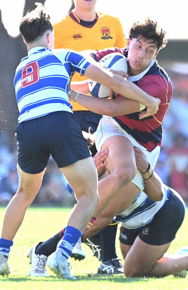 Trent Picot. GPS first XV rugby grand final, Nudgee College Vs BSHS. (Check caption) Saturday September 7, 2024. Picture, John Gass