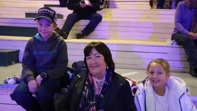 Liam Dau, Marlene Finlayson and Stella Dau.
