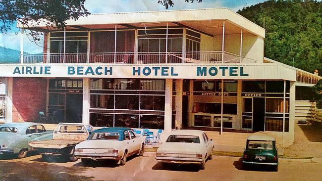 The original Airlie Beach Hotel circa 1970s.