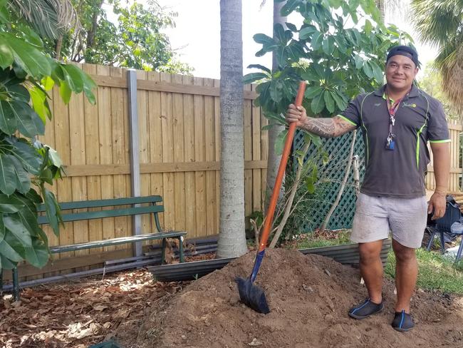 George Fuka at Rockhampton Flexible Learning Centre.