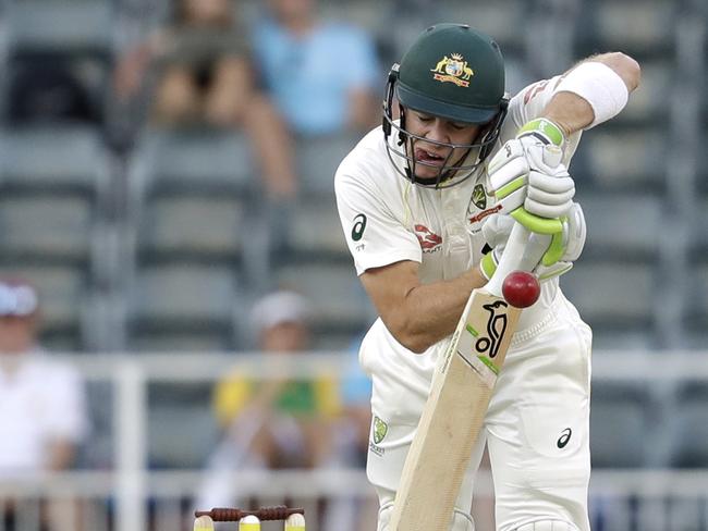 Tim Paine had a tough day at the office.