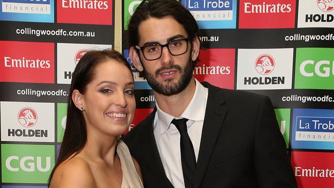 Brodie Grundy gives emotional speech at Collingwood best and