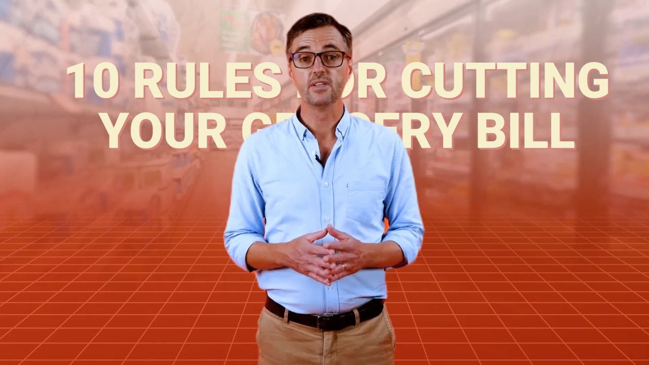 10 rules for cutting your grocery bill