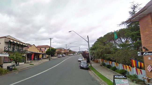 Cobargo's historic main street before. Picture: Google Maps