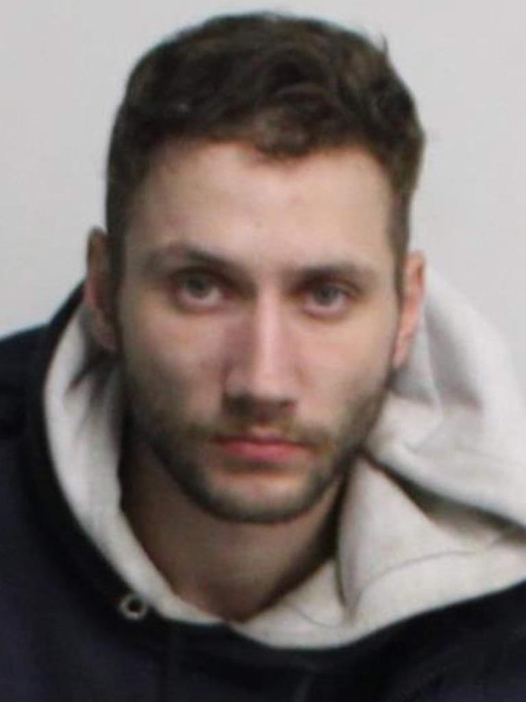 A mug shot of Jesse Reynolds supplied by Victoria Police.