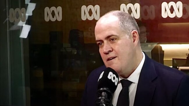 ABC managing director David Anderson’s 23 minute interview revealed nothing. Picture: Supplied