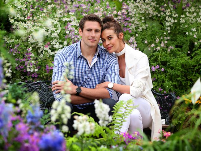 Gale and partner Hampson have been together since 2011.
