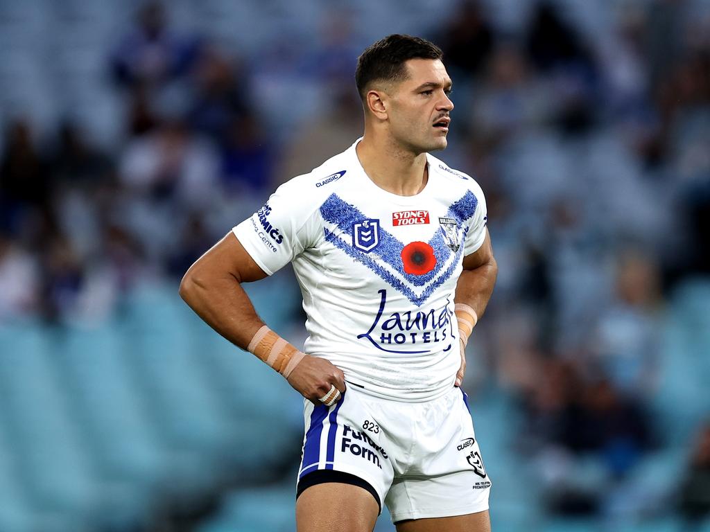 Declan Casey has struggled to make an impact for the Bulldogs. Picture: Getty Images