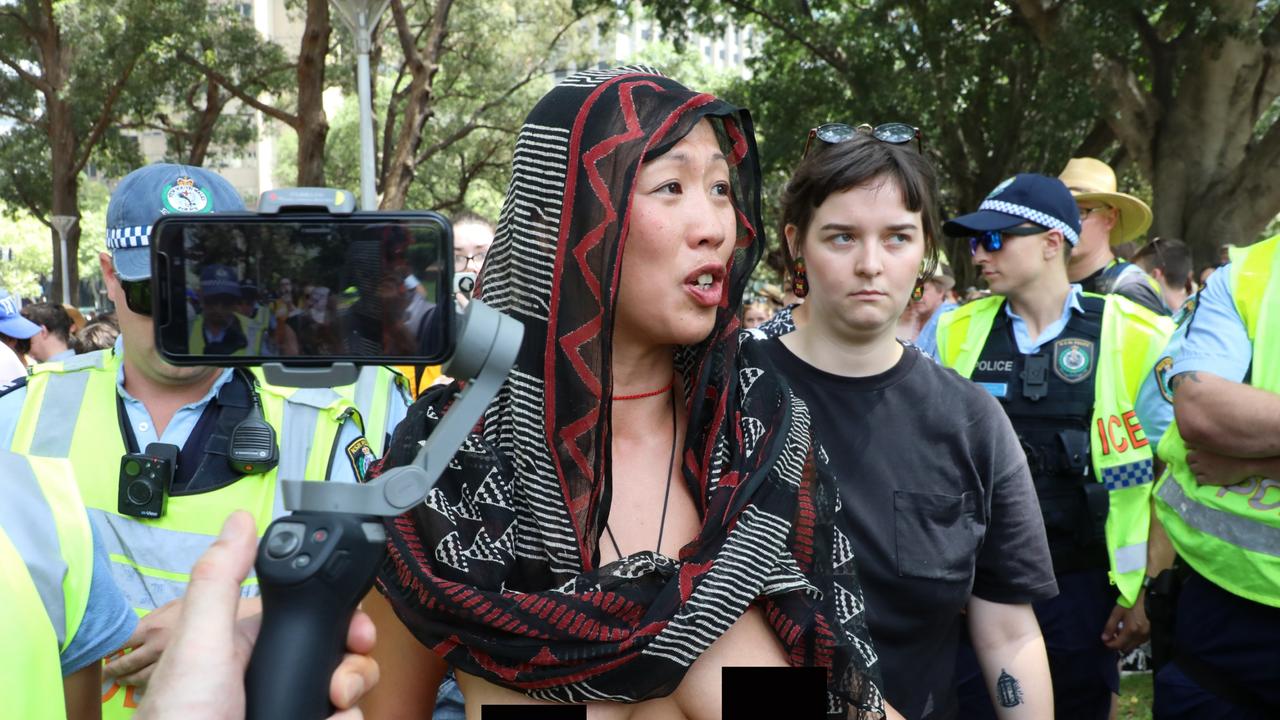 Christina Leung Naked Australia Day Protester Sentenced In Sydney The Courier Mail