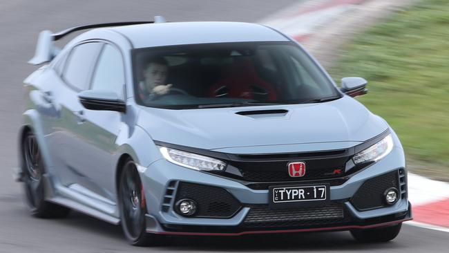 Honda’s Civic Type-R is a major contender for the crown. Pic: Supplied.