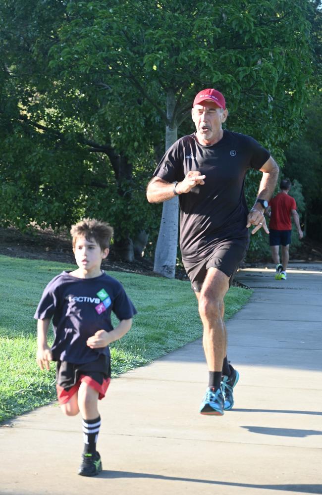 Deanne Woods’ father Ray Borg and son Theo Woods
