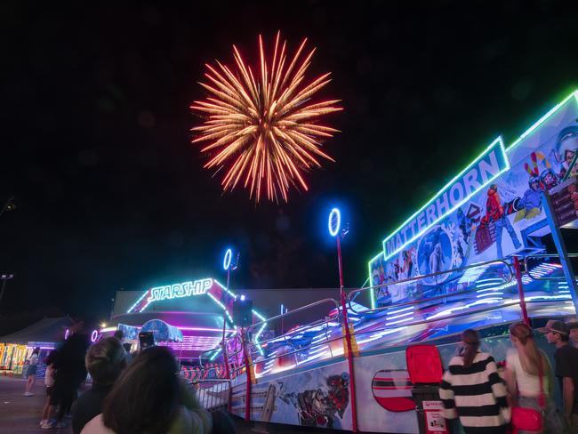 The 2024 Swan Hill Show ended with a bang. Picture: Noel Fisher