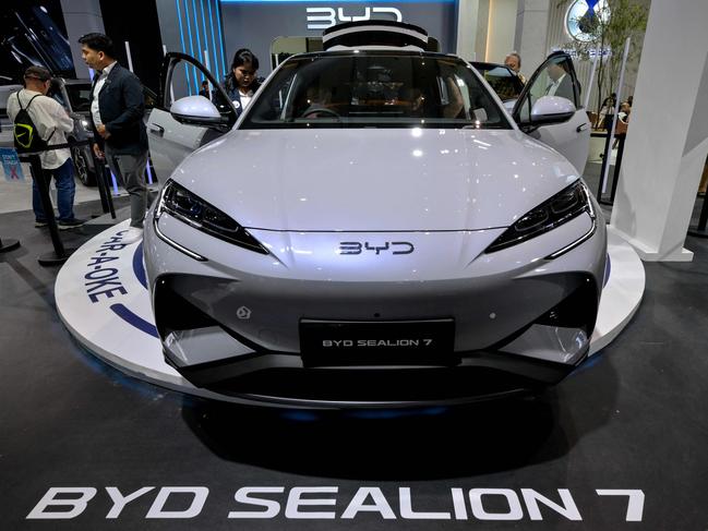 BYD is expanding aggressively in Australia. Picture: AFP