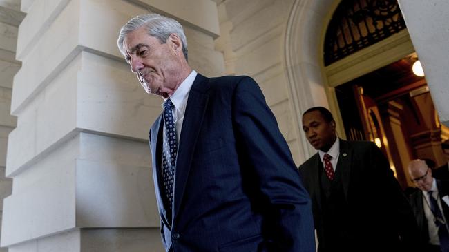 Robert Mueller is investigation Russian interference in the 2016 election. Picture: Andrew Harnik/AP