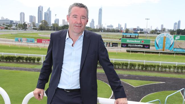 Racing Qld CEO Brendan Parnell at the Gold Coast Turf Club. Picture Glenn Hampson