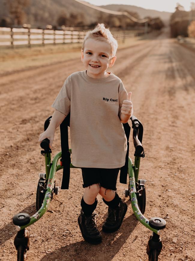 Six-year-old Jack Irvine. Picture: Sticks and Stones Photography