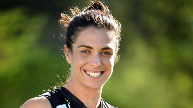 Australian netballer Ash Brazill has joined AFLW. Picture: Jay Town