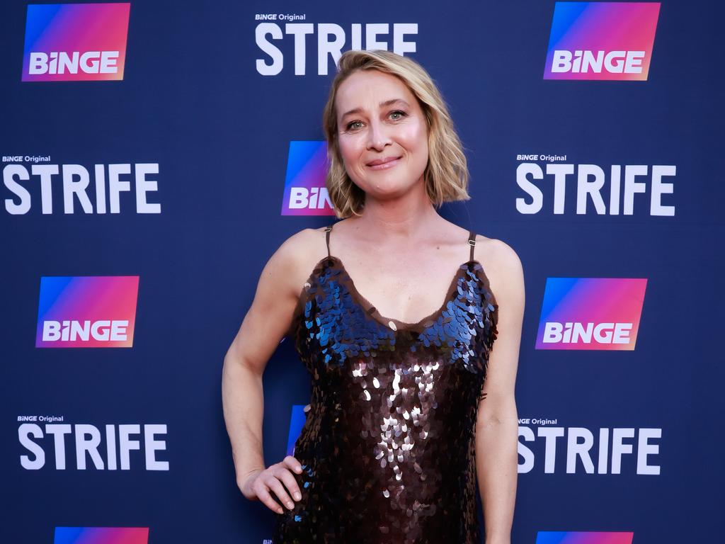 Keddie at the Strife premiere in Sydney on December 5.