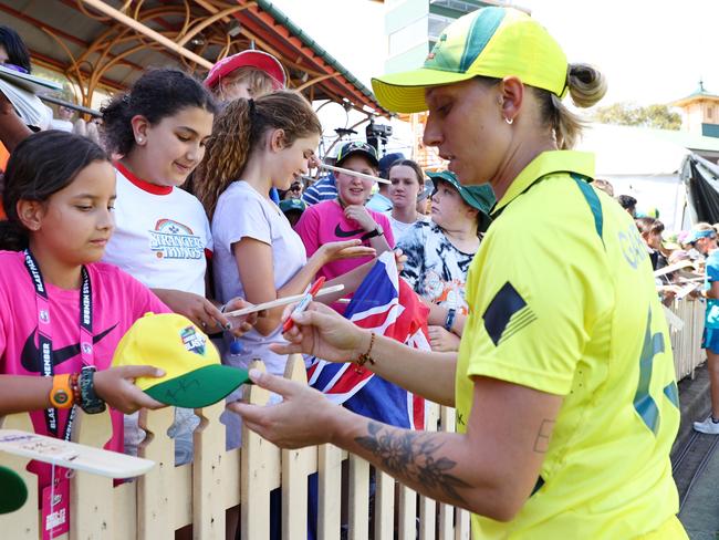 Australian First Nations star Ash Gardner has stated her belief that it is not appropriate for Australia to be playing on January 26. Picture: Jeremy Ng - CA/Cricket Australia via Getty Images