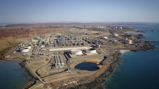 Karratha Gas Plant, for the North West Shelf Project, Western Australia. Picture: supplied