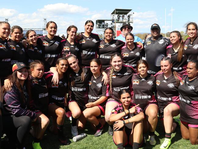 The Redfern All Blacks won the women's division at the Koori Knockout. Picture: Warren Gannon Photography