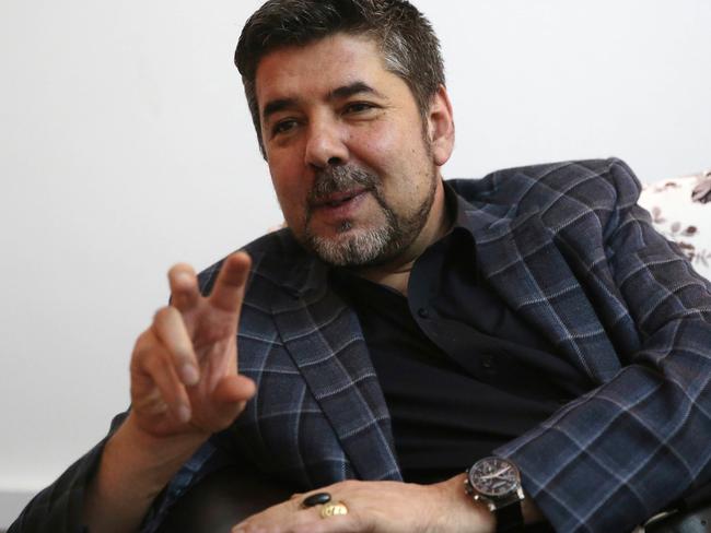 Rahmatullah Nabil, a former head of Afghanistan's secret service speaks during an interview with the Associated Press in Kabul, Afghanistan. Picture: AP