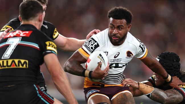 Ezra Mam scored three tries in the 2023 Grand Final.