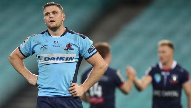 Defeat stings for Jack Dempsey and the Tahs.