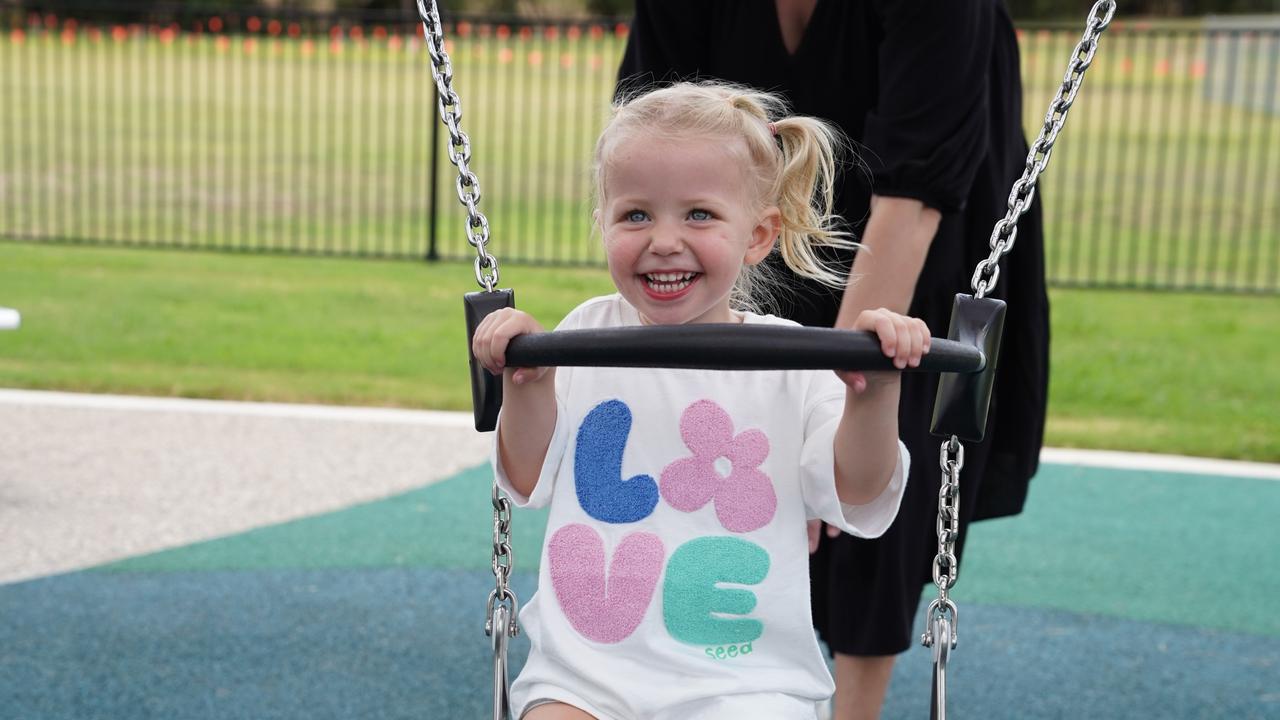 Renewed park with playground, dog park now open