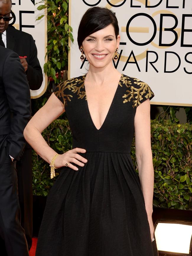 The actress at this year’s Golden Globe Awards.