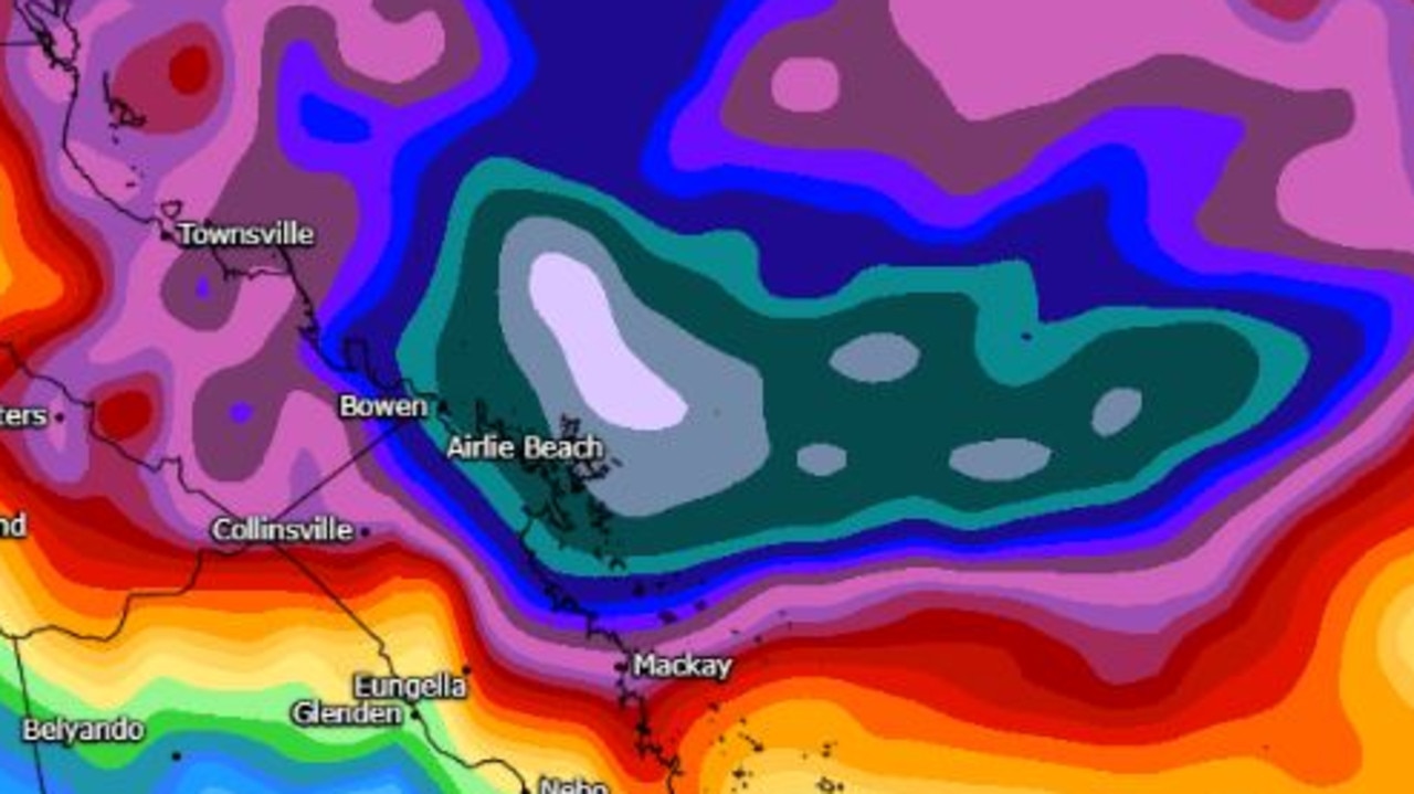 New warning zones, metre of rain as monster lows menace Qld