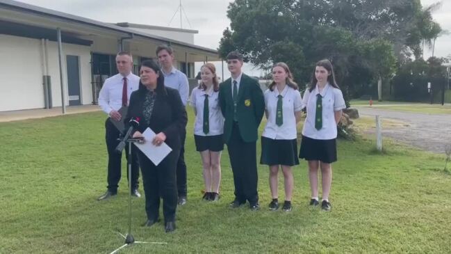 Education Minister Grace Grace at Kepnock SHS