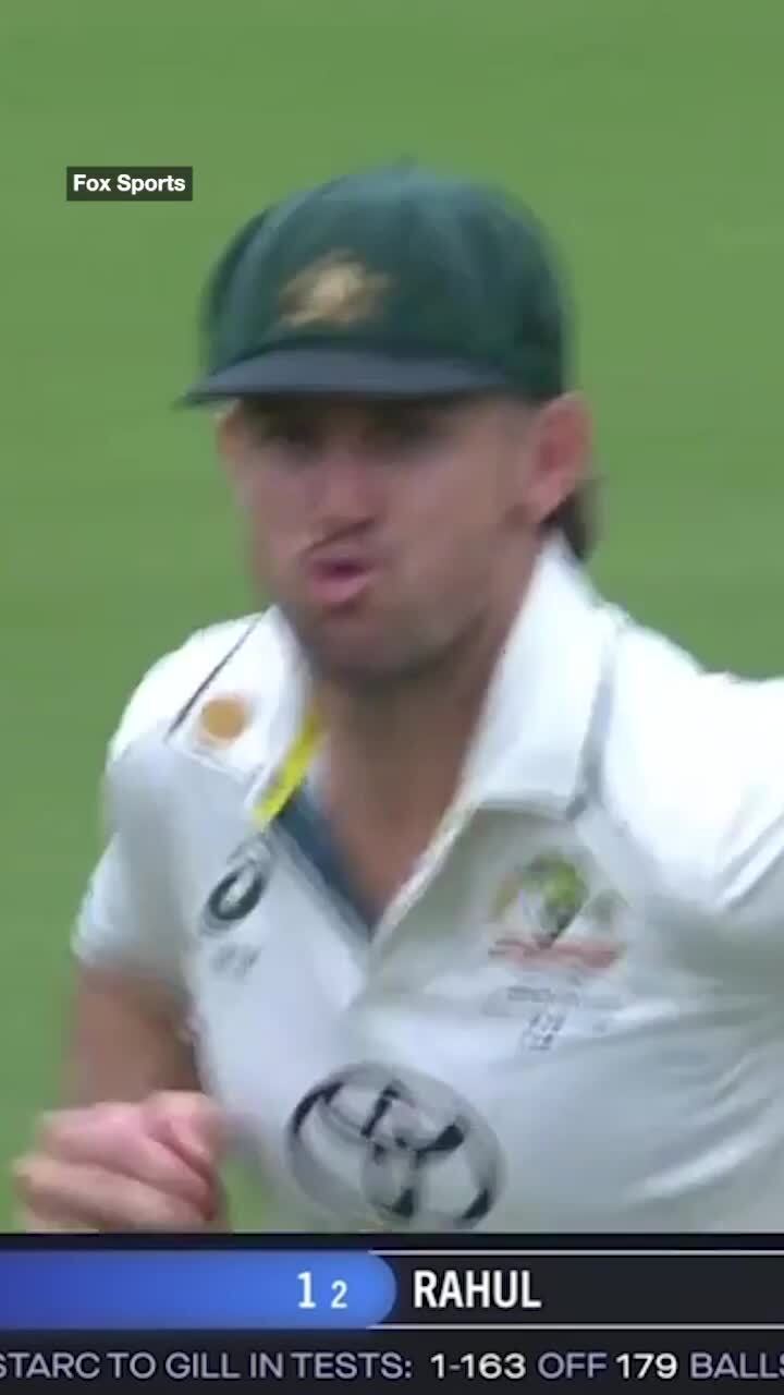 Mitch Marsh's catch celebrations