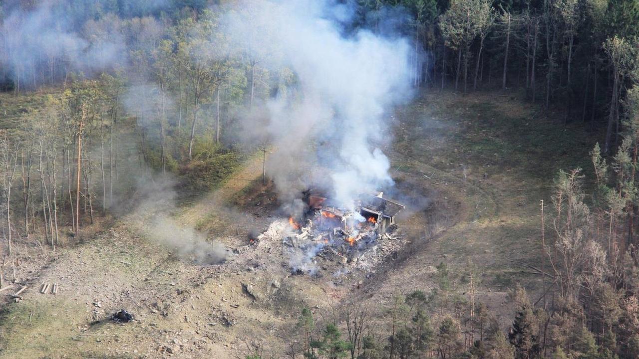 The explosion in Vrbetice has been linked to two Russian agents. Picture: Twitter