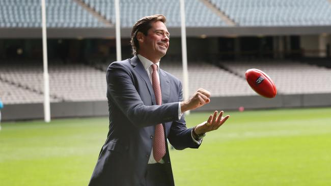 Gillon is looking to life after his time as the boss of Australia’s favourite sport. Picture: David Crosling