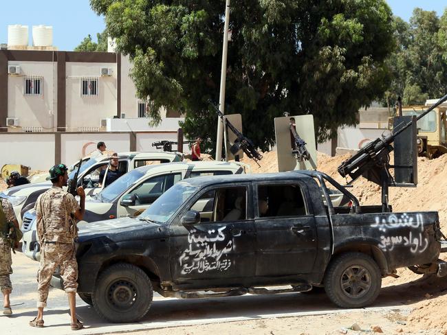 Libyan forces ‘retake Sirte port from IS militants’ | news.com.au ...