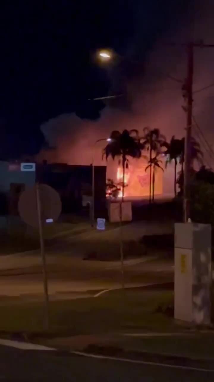 Logan tobacconist torched