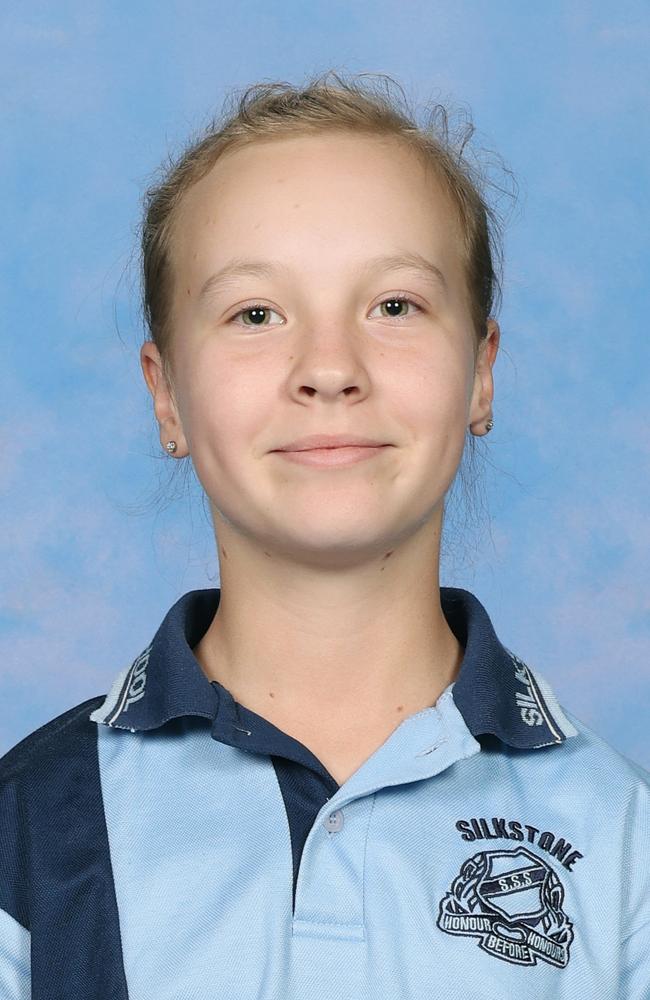Ulyana Ushakova 2024 Silkstone State School captain. Picture: Contributed
