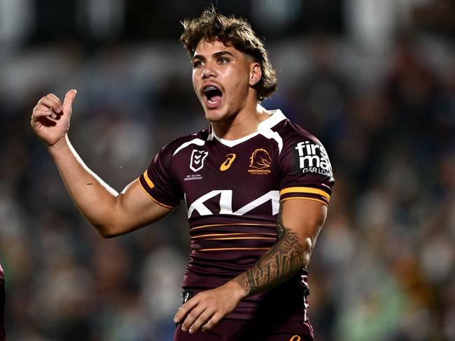 The Broncos are hoping to have Reece Walsh back for Saturday’s clash with the Titans. Picture: Getty Images