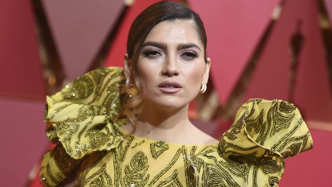 Oscars 2018: Braless Blanca Blanco risks nip slip one year after THAT  wardrobe malfunction, Celebrity News, Showbiz & TV