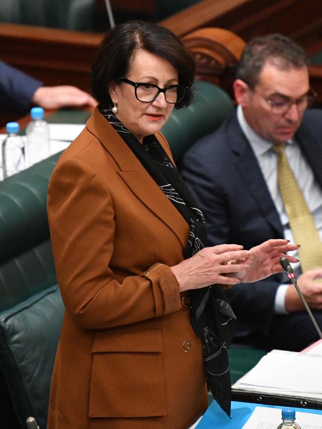 Attorney-General Vickie Chapman has led the push to bring back the title of “Queen’s Counsel”. Picture: AAP / David Mariuz