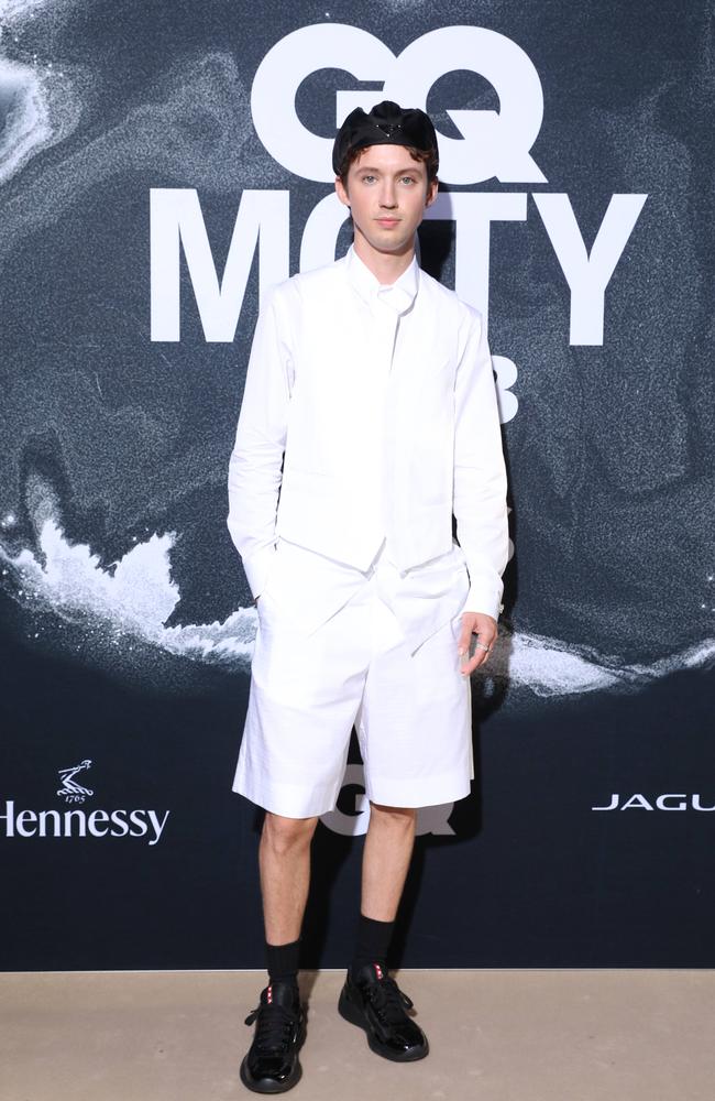 Troye Sivan wore Prada to the 2023 GQ Man of the Year Awards in Bondi. Picture: Max Mason-Hubers