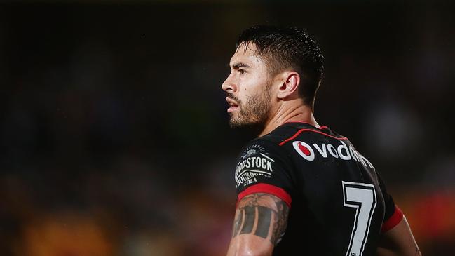 Brown rubbished comparisons to Kiwi star Shaun Johnson. (Photo by Anthony Au-Yeung/Getty Images)